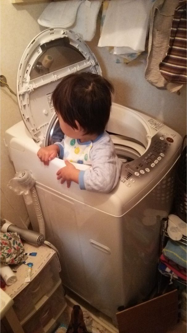 洗濯機ぐるぐる